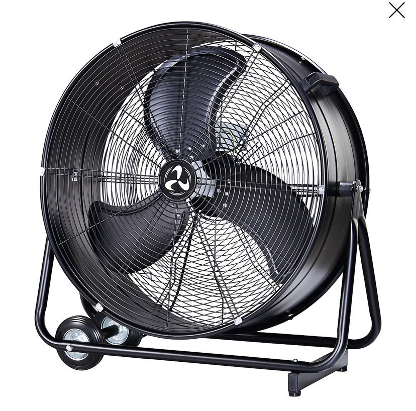 Verrijdbare trommelventilator diameter 600mm